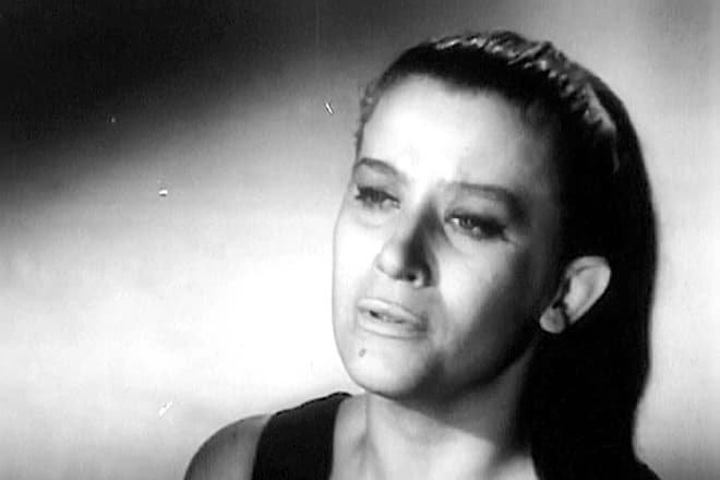 Елена Образцова в молодости