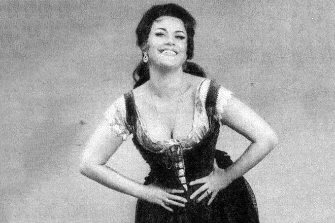 Елена Образцова в образе Кармен