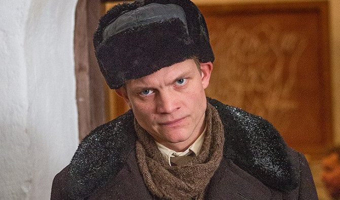 Евгений Ткачук на съемках фильма «Бомба»