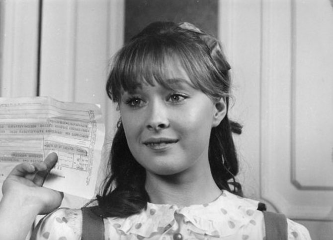 Лариса Удовиченко в детстве