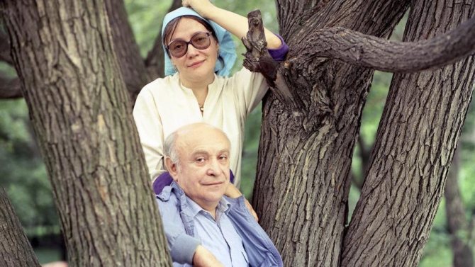 Ролан Быков и Елена Санаева