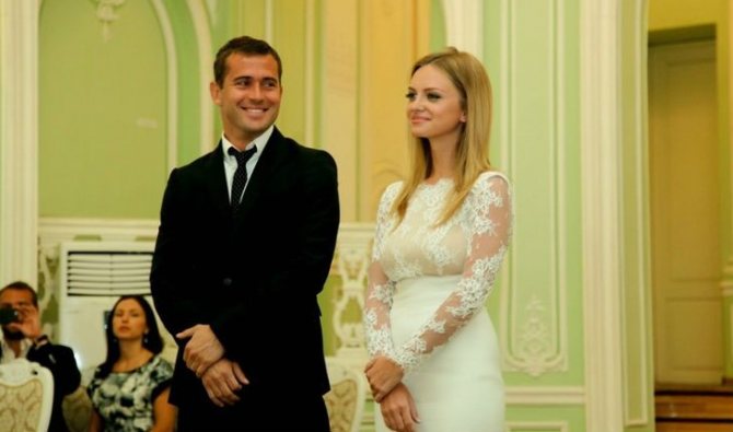 Свадьба Александра Кержакова и Миланы Тюльпановой