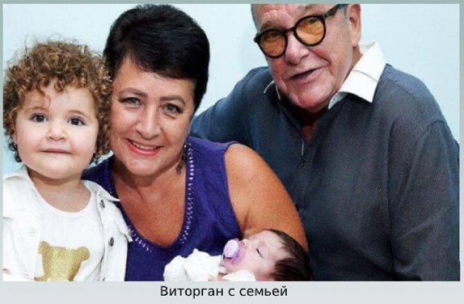 Виторган с семьей