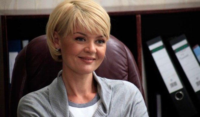 Юлия Меньшова в фильме «Седьмая жертва»